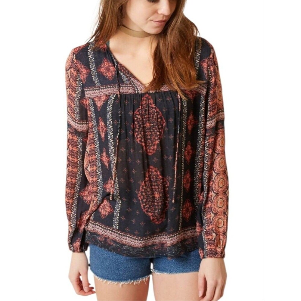 Lucky Brand Boho Blouse